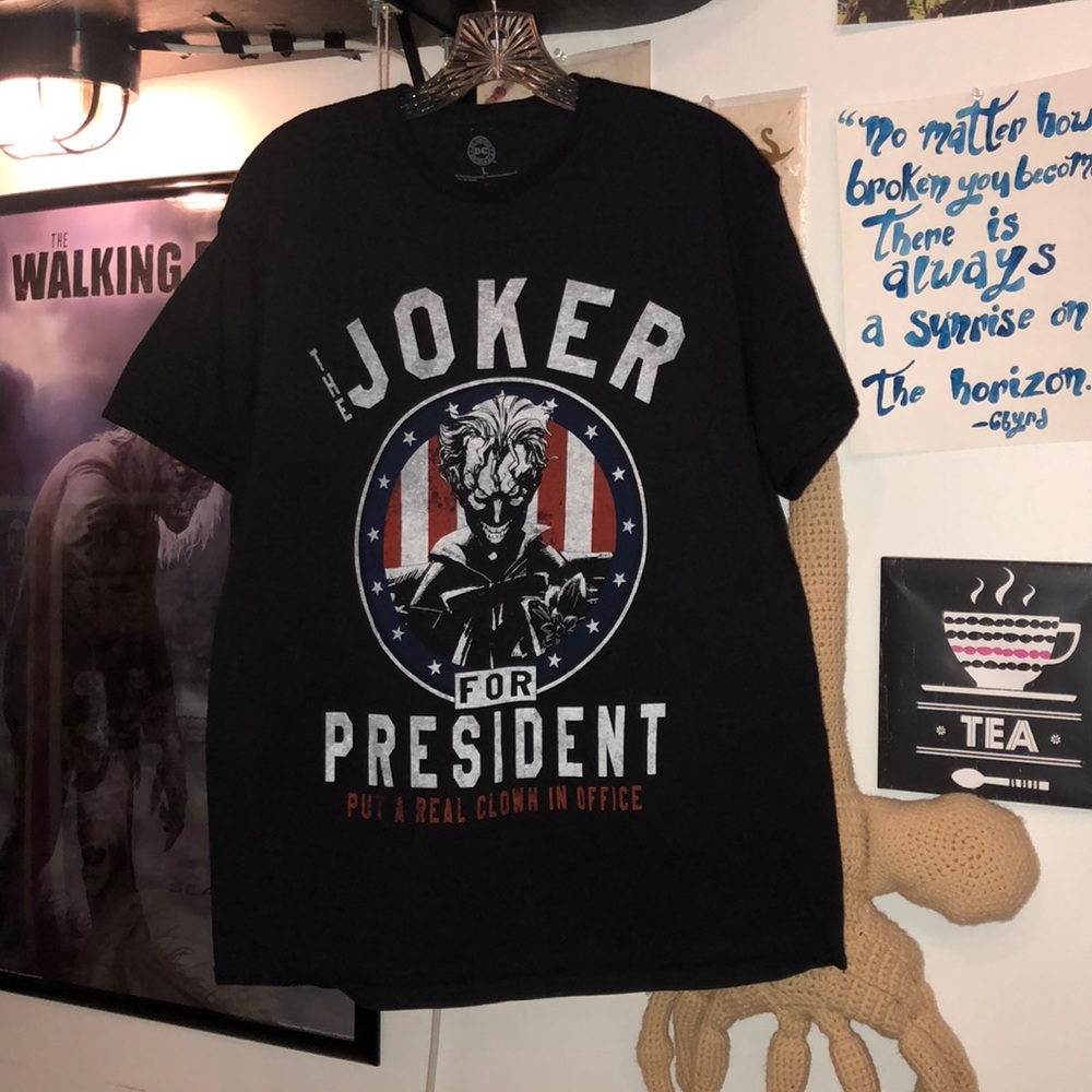 Joker for president shirt L
